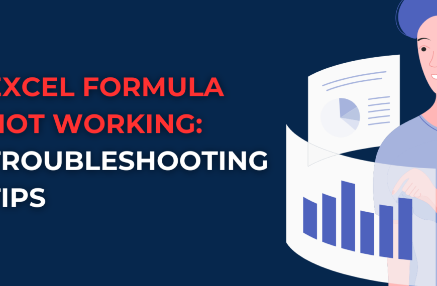 Excel Formula Not Working: Troubleshooting Tips