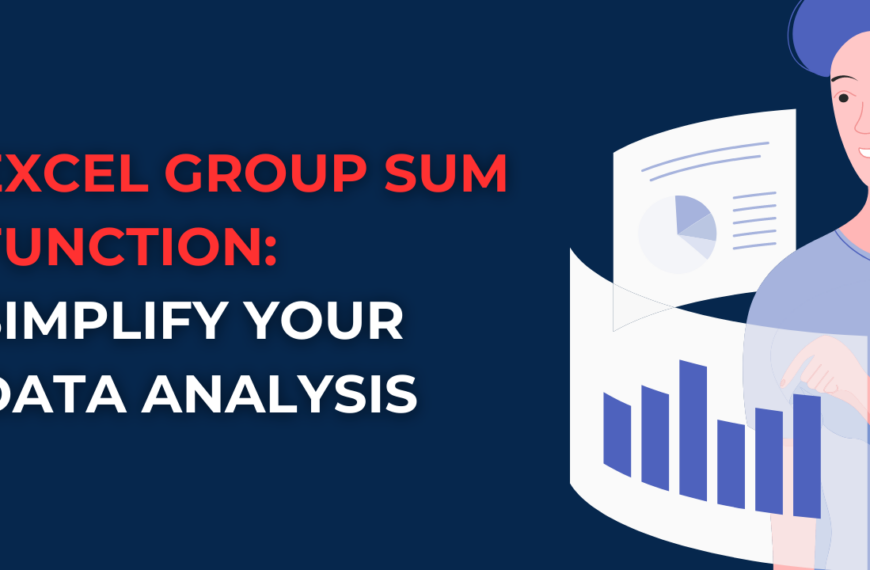 Excel Group Sum Function