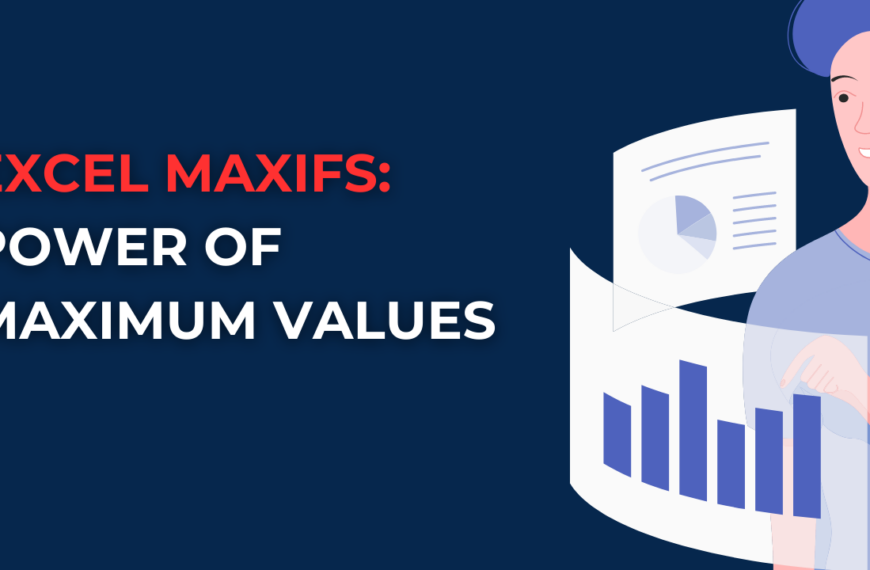 Excel MAXIFS