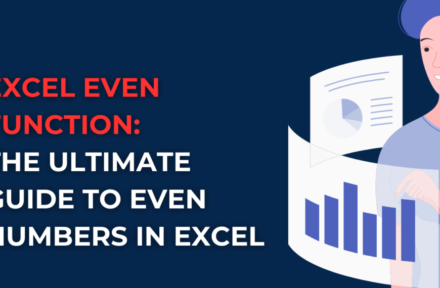 Excel EVEN Function