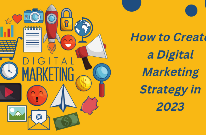 How to Create a Digital Marketing Strategy in 2023