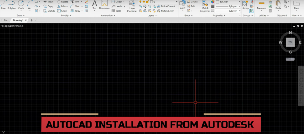 AutoCAD installation from Autodesk