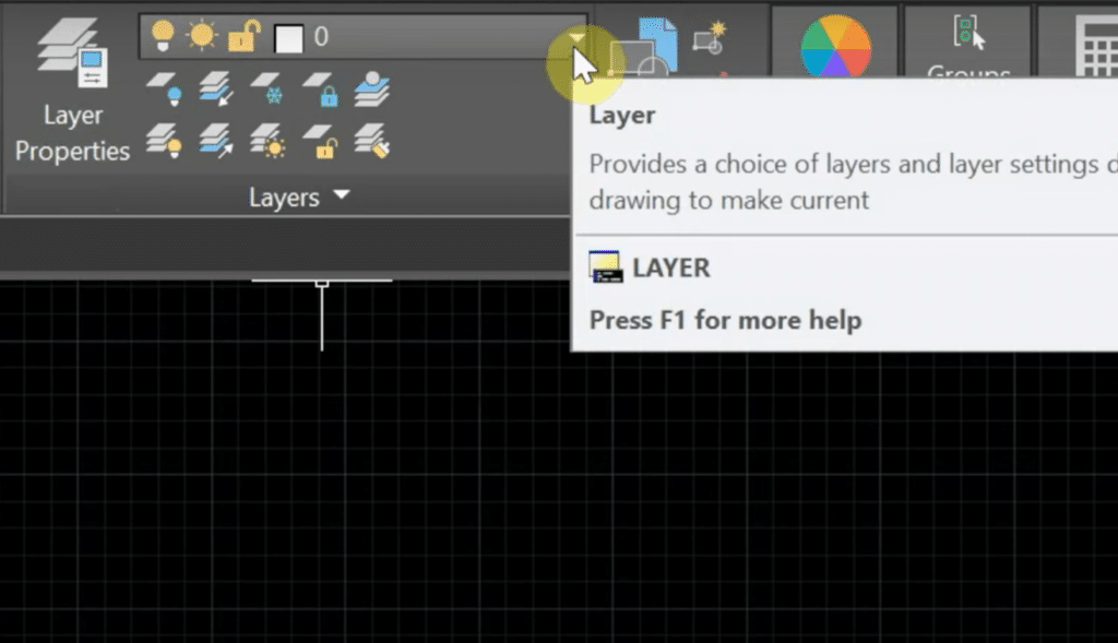 Layers in AutoCAD