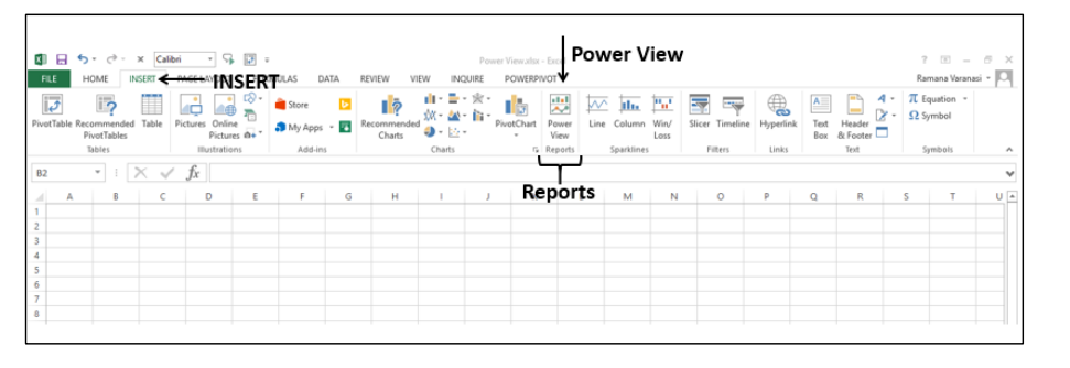 Power View for Excel