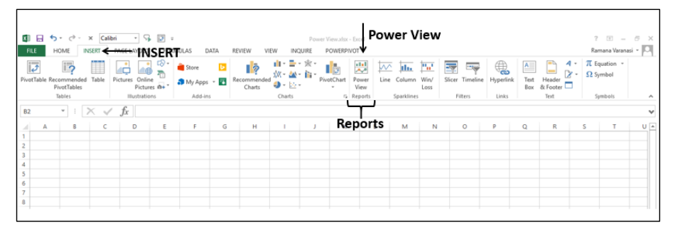 Power View For Excel