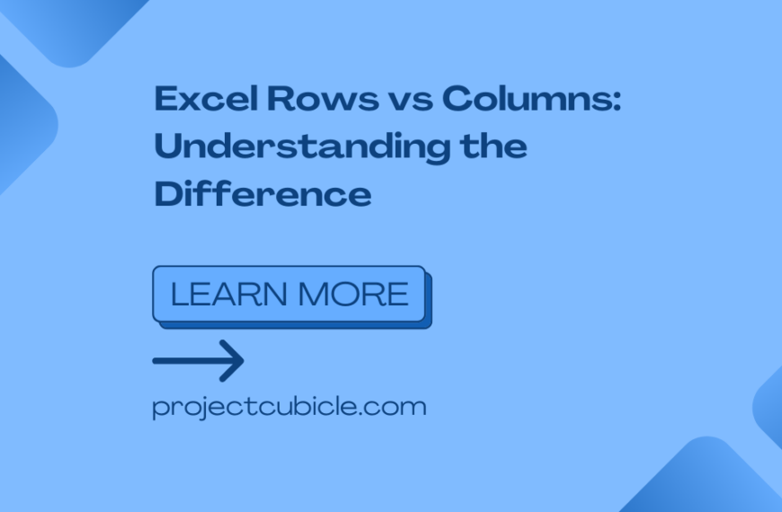 Excel Rows vs Columns: Understanding the Difference