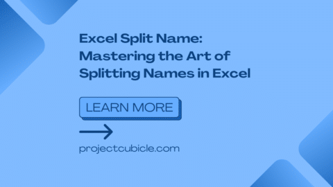 Excel Split Name: Mastering the Art of Splitting Names in Excel