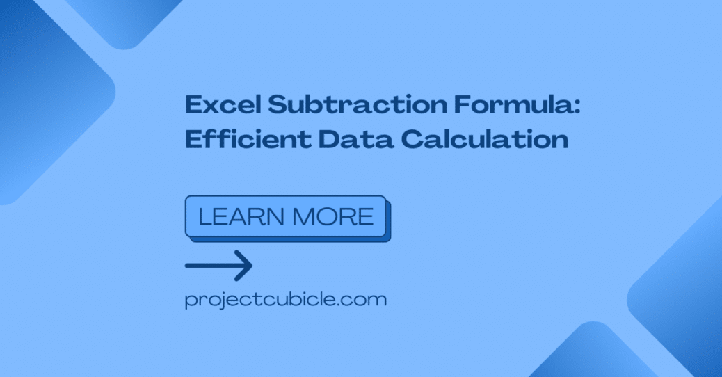 Excel Subtraction Formula: Efficient Data Calculation