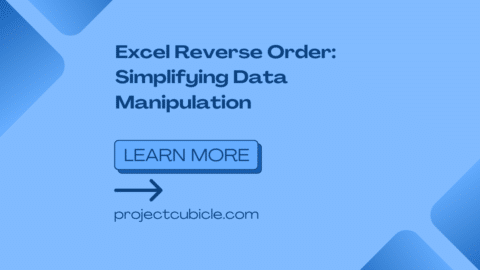 Excel Reverse Order: Simplifying Data Manipulation