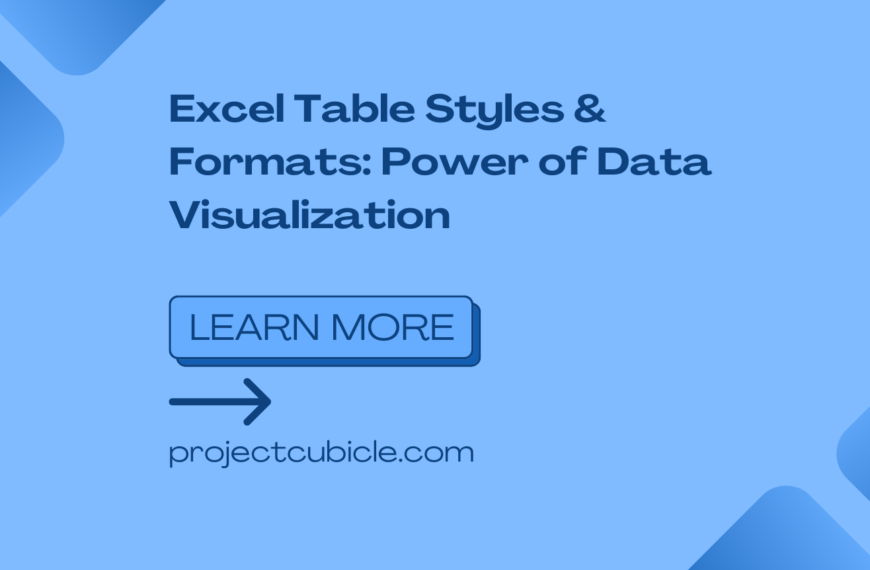 In this article, we will delve into the world of Excel Table Styles & Formats, exploring their significance, application, and best practices for effective data visualization.
