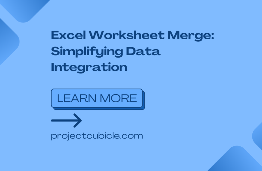 Excel Worksheet Merge: Simplifying Data Integration