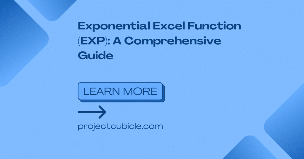 Exponential Excel Function (EXP): A Comprehensive Guide