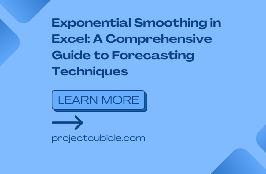 Exponential Smoothing in Excel: A Comprehensive Guide to Forecasting Techniques