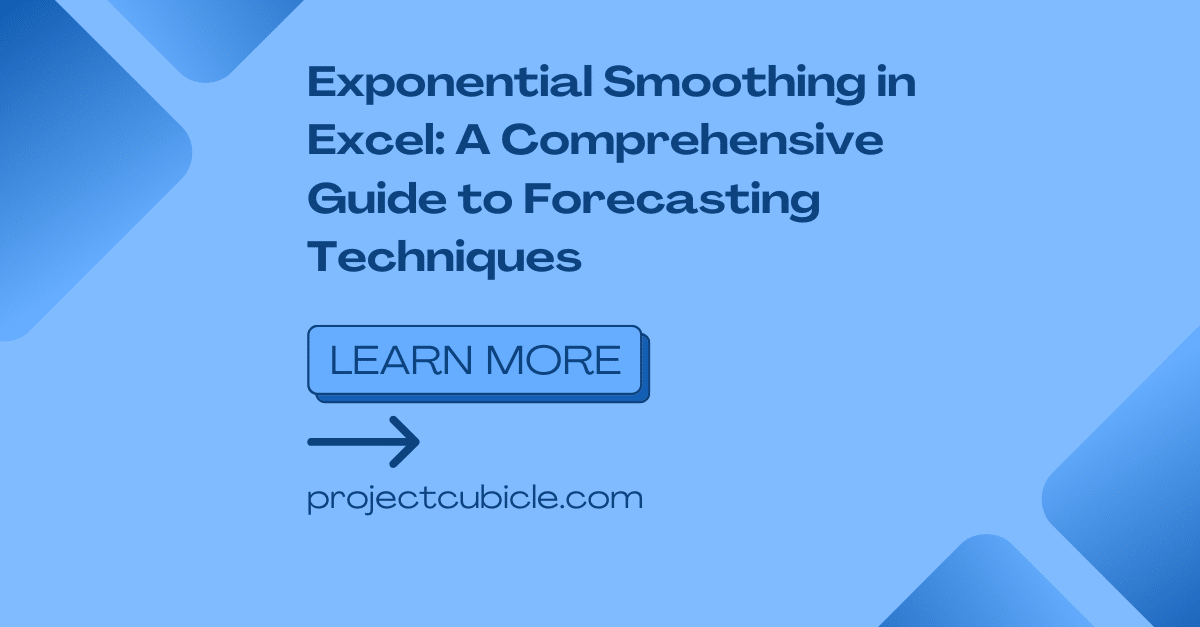 Exponential Smoothing in Excel: A Comprehensive Guide to Forecasting Techniques