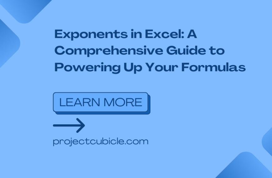 Exponents in Excel: A Comprehensive Guide to Powering Up Your Formulas