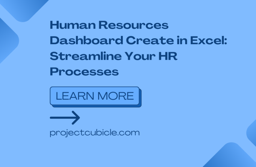 Human Resources Dashboard Create in Excel: Streamline Your HR Processes
