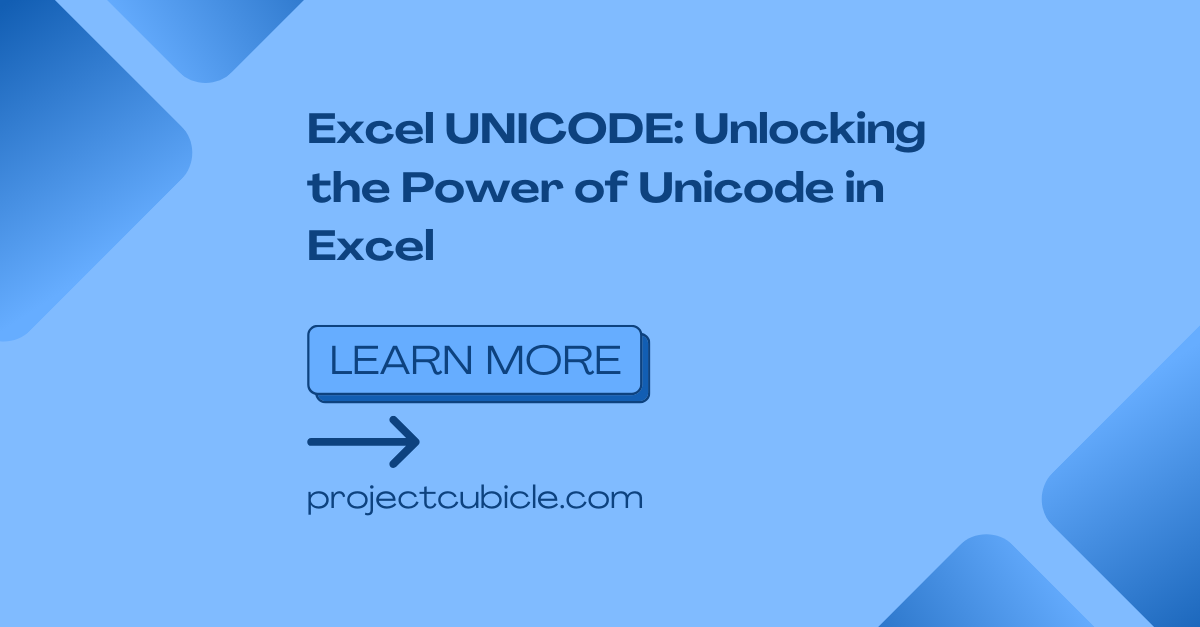 Excel UNICODE: Unlocking the Power of Unicode in Excel