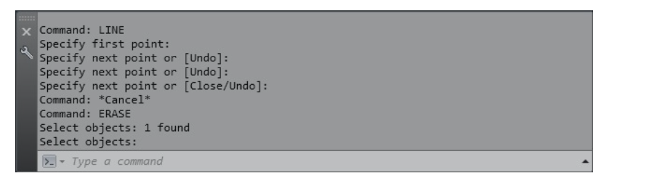 Autocad User Interface: Command Line