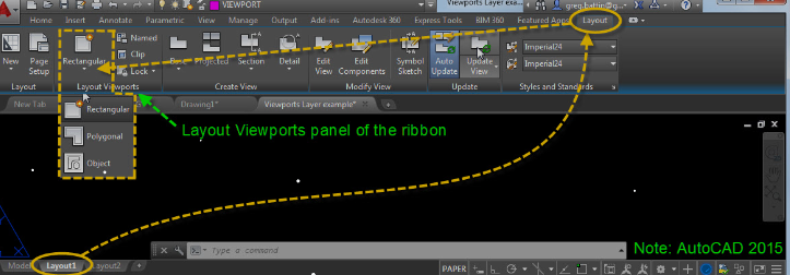 Setting The Viewport Display