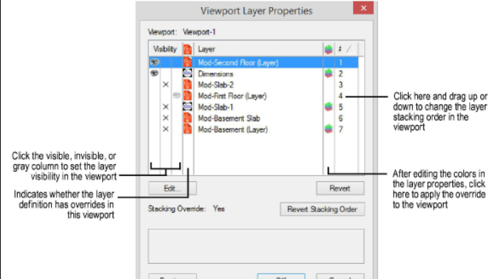 Controlling Viewport Layers