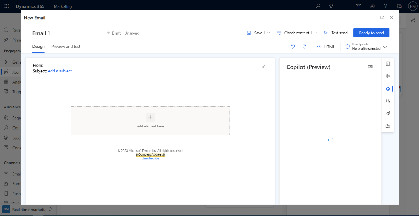 Dynamics 365 For Marketing
