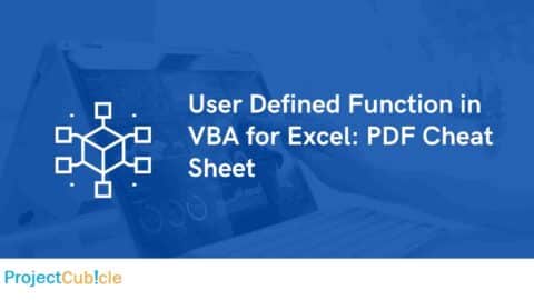 User Defined Function in VBA