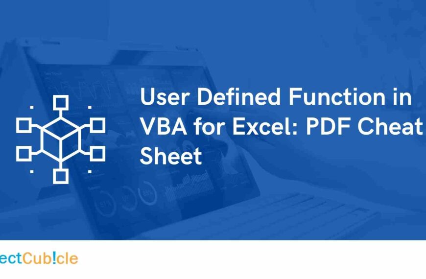 User Defined Function in VBA