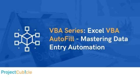 VBA Series: Excel VBA AutoFill - Mastering Data Entry Automation