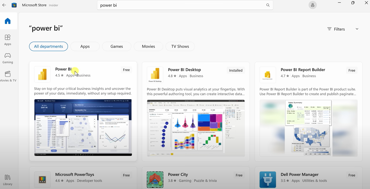 Power Bi Career