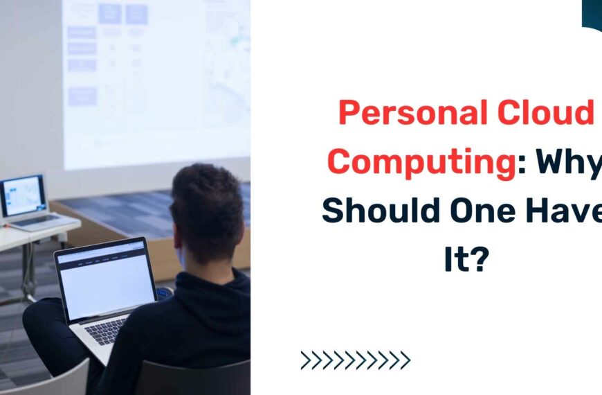 Personal Cloud Computing: Why Should One Have It?