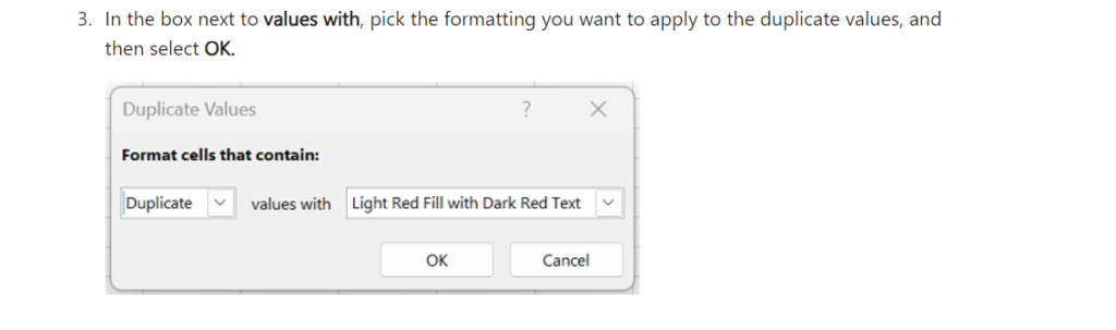 how to find dublicate in excel tutorial