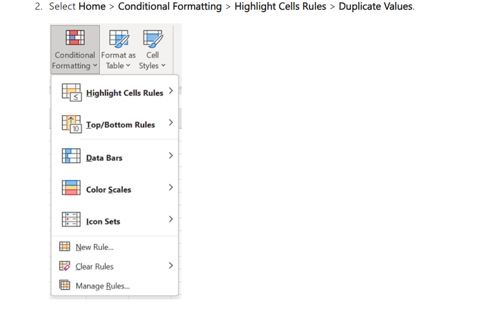 How To Find Dublicate In Excel