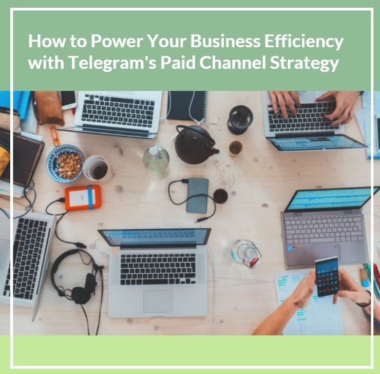How To Power Your Business Efficiency With Telegram'S Paid Channel Strategy-Min