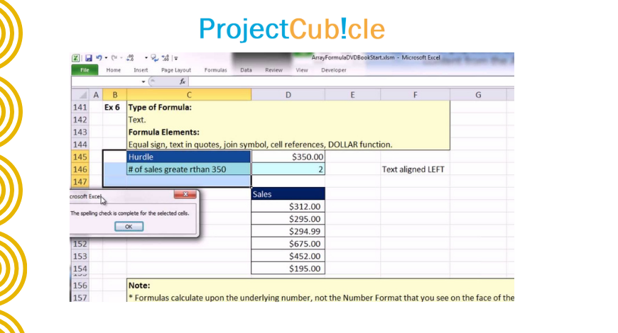 Ctrl Shift Enter in Excel