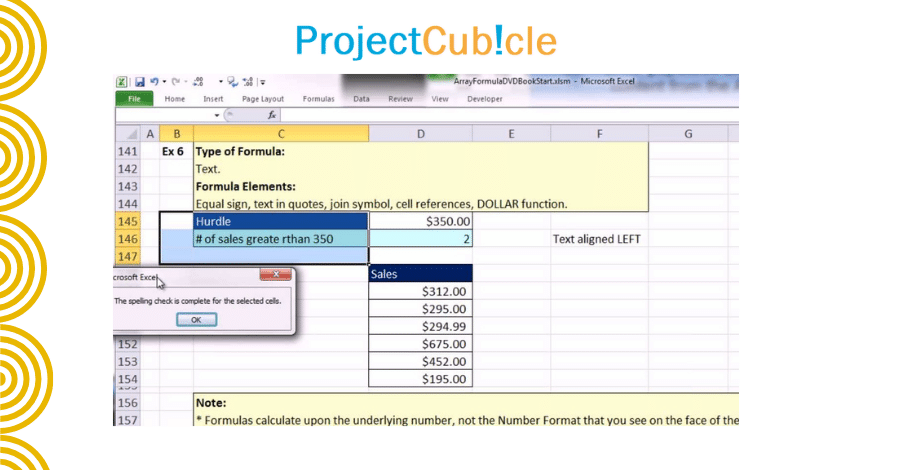 Ctrl Shift Enter in Excel