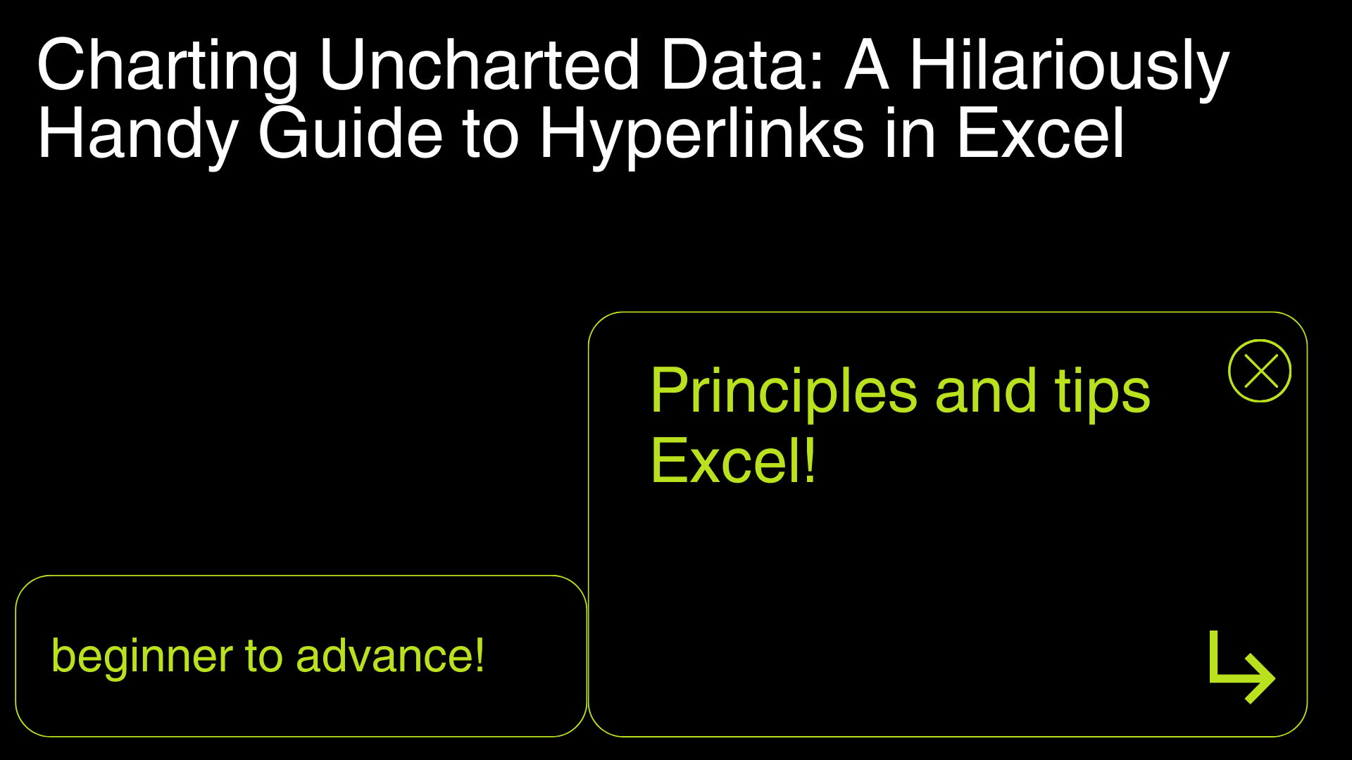 Charting Uncharted Data A Hilariously Handy Guide To Hyperlinks In Excel