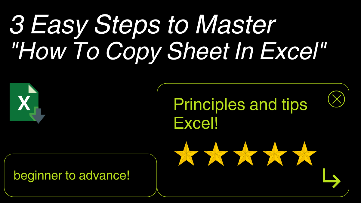 How To Copy Sheet In Excel
