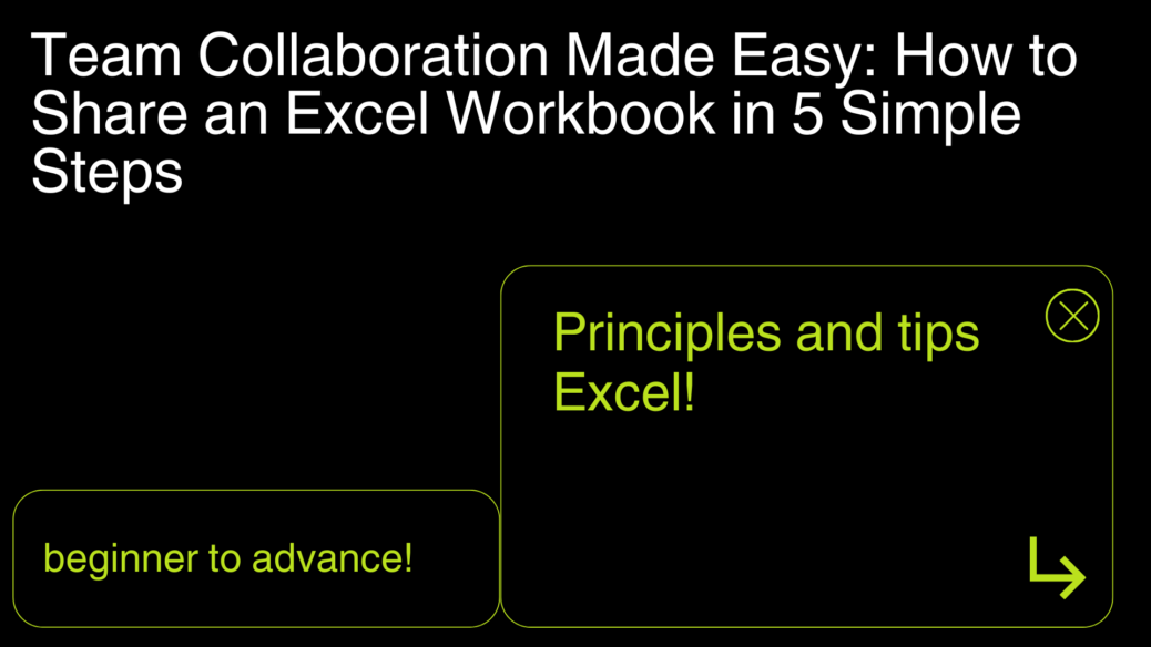 Team Collaboration Made Easy How to Share an Excel Workbook in 5 Simple Steps