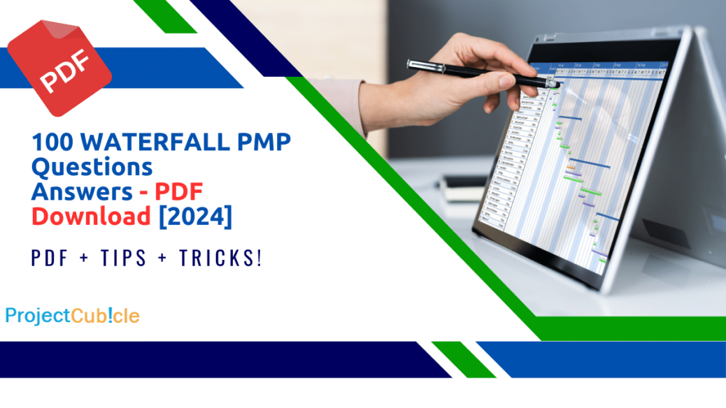 100 WATERFALL PMP Questions and Answers - PDF Download [2024]