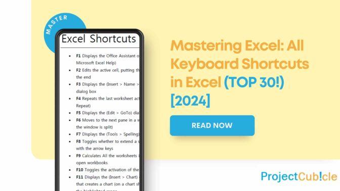 Keyboard Shortcuts In Excel