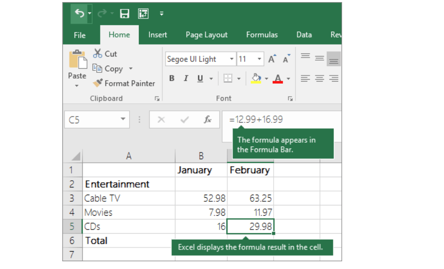 Mathematical Functions In Excel