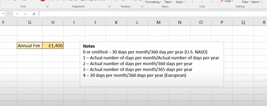 important notes about year calculations in excel