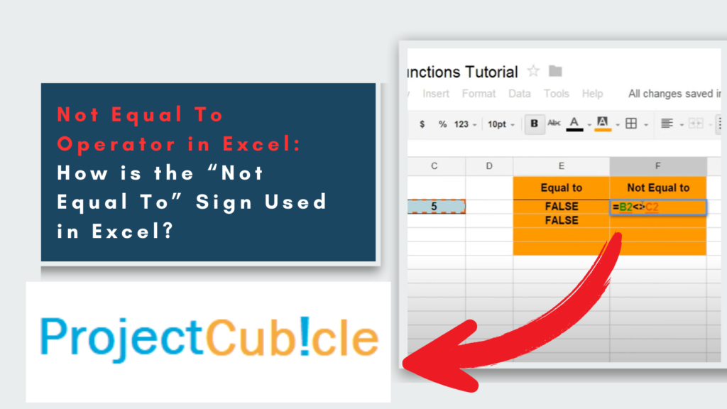 Not Equal To Operator in Excel How is the “Not Equal To” Sign Used in Excel