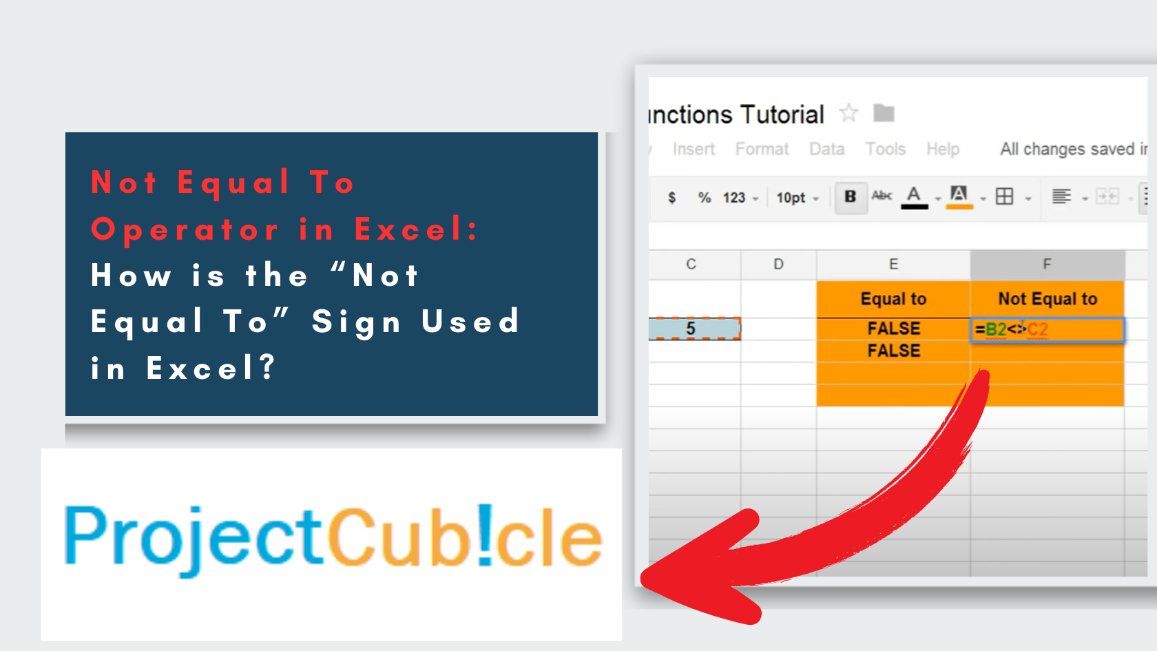Not Equal To Operator In Excel How Is The “Not Equal To” Sign Used In Excel
