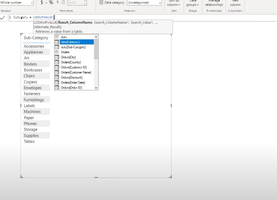 VLOOKUP Power BI Tutorial Step 3