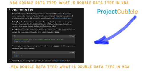 VBA DOUBLE DATA TYPE What is Double Data Type in VBA