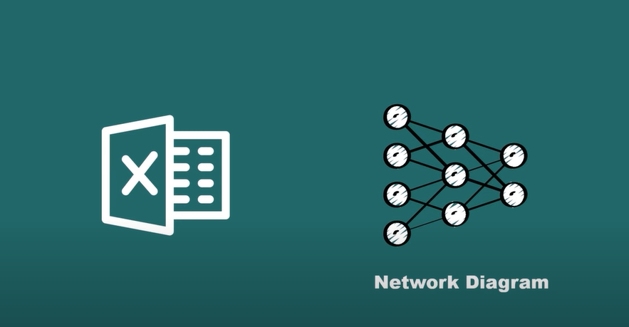Network Diagram In Excel