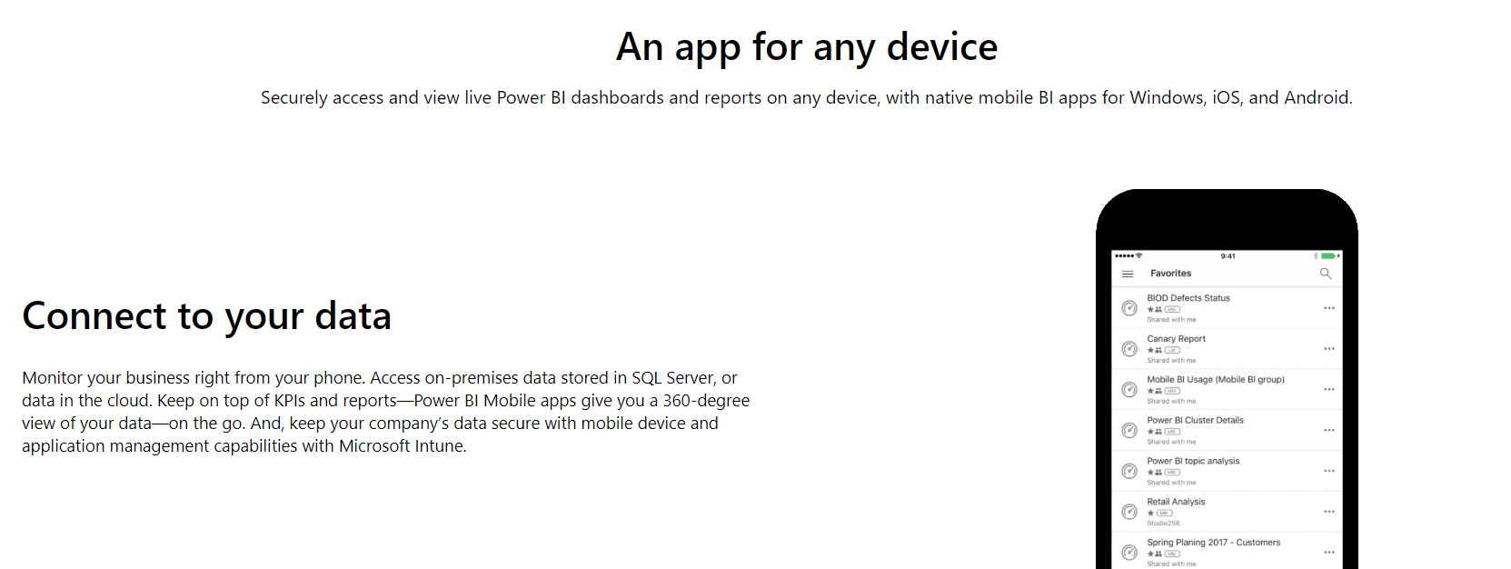 power bı app