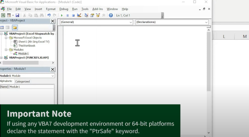 Sleep Function Vba