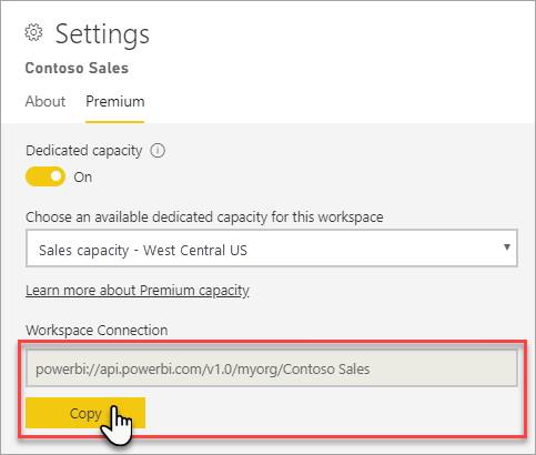 Xmla-Endpoint-Workspace-Connection